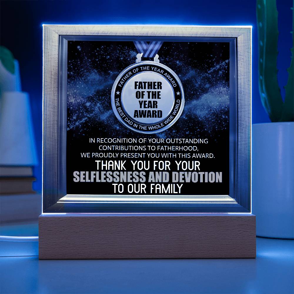 Dad-Of The Year-Acrylic Plaque