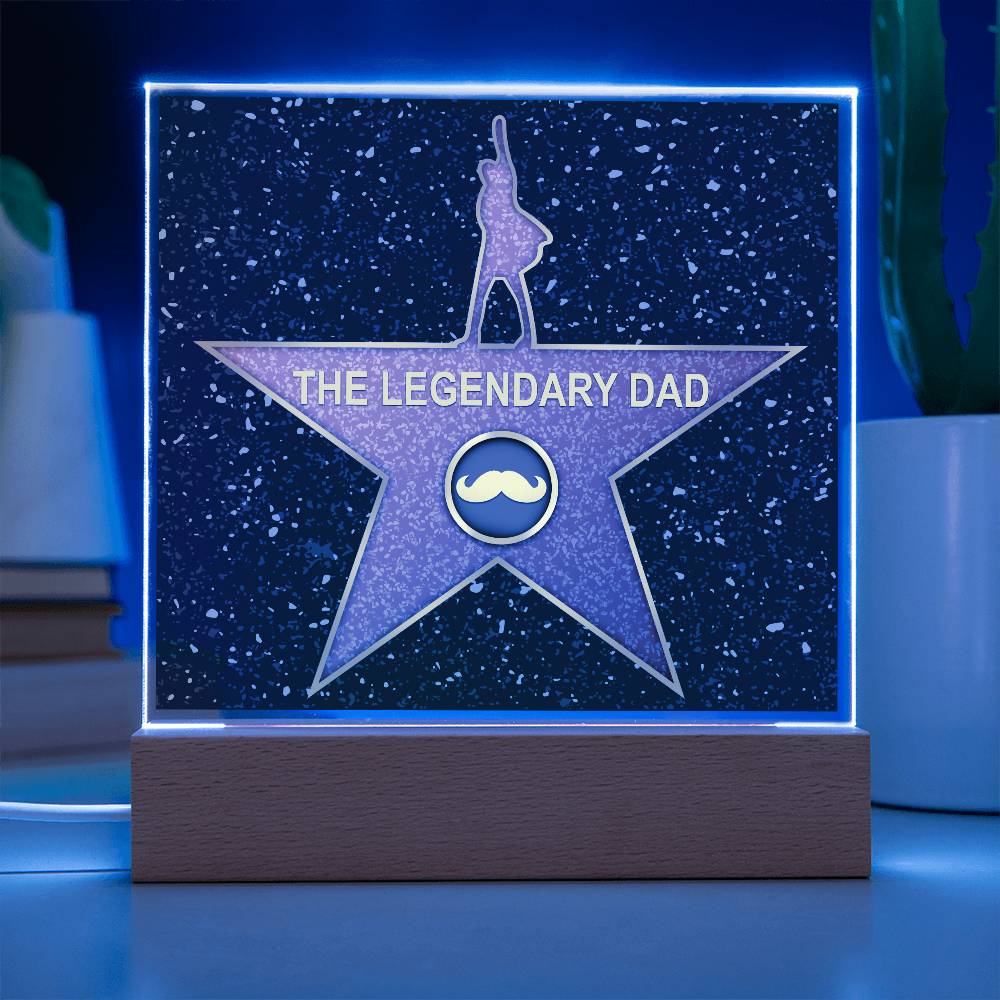 Dad-The Legendary Dad-Acrylic Plaque