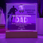 Dad-Super Dad Award-Acrylic Plaque