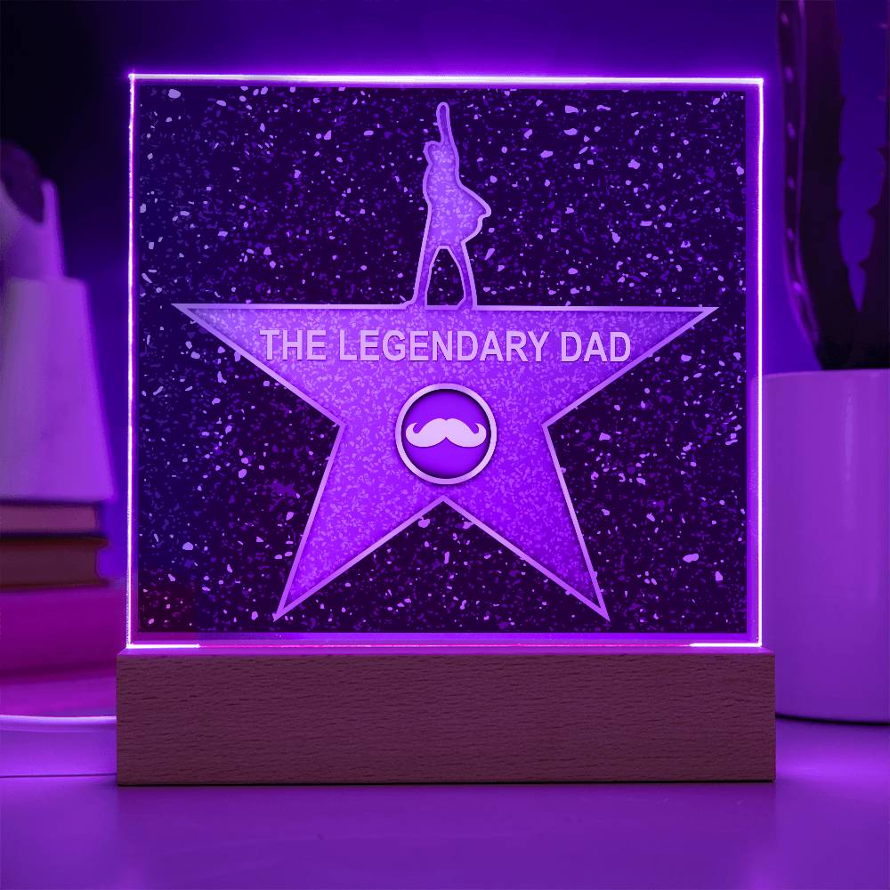 Dad-The Legendary Dad-Acrylic Plaque