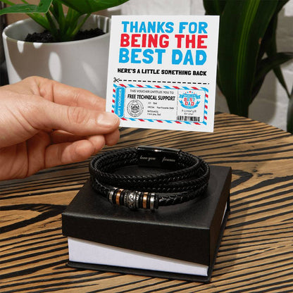 Dad-Gift Voucher-Bracelet