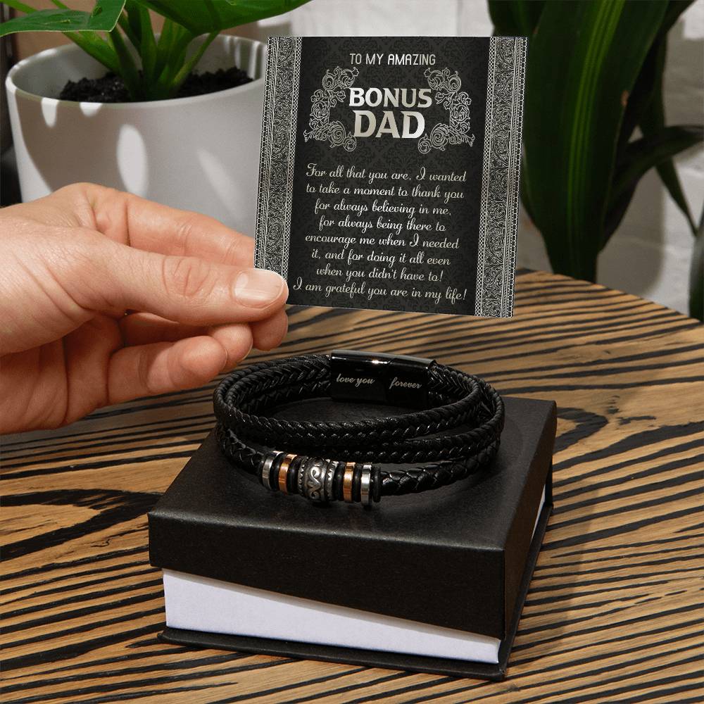 Gift for Bonus Dad - Bracelet