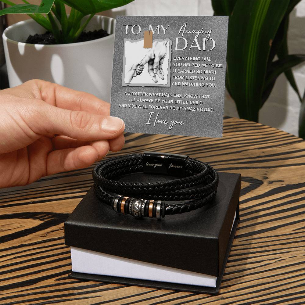 Dad-Always Be Your-Bracelet