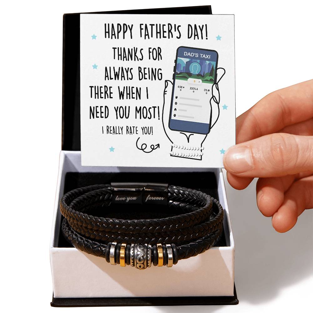 Dad-Dad's Taxi-Bracelet