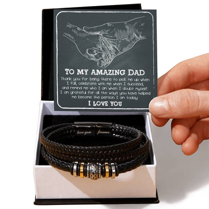 Gift for Amazing Dad - Bracelet