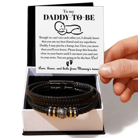 Daddy-To-Be-In Your Arms-Bracelet