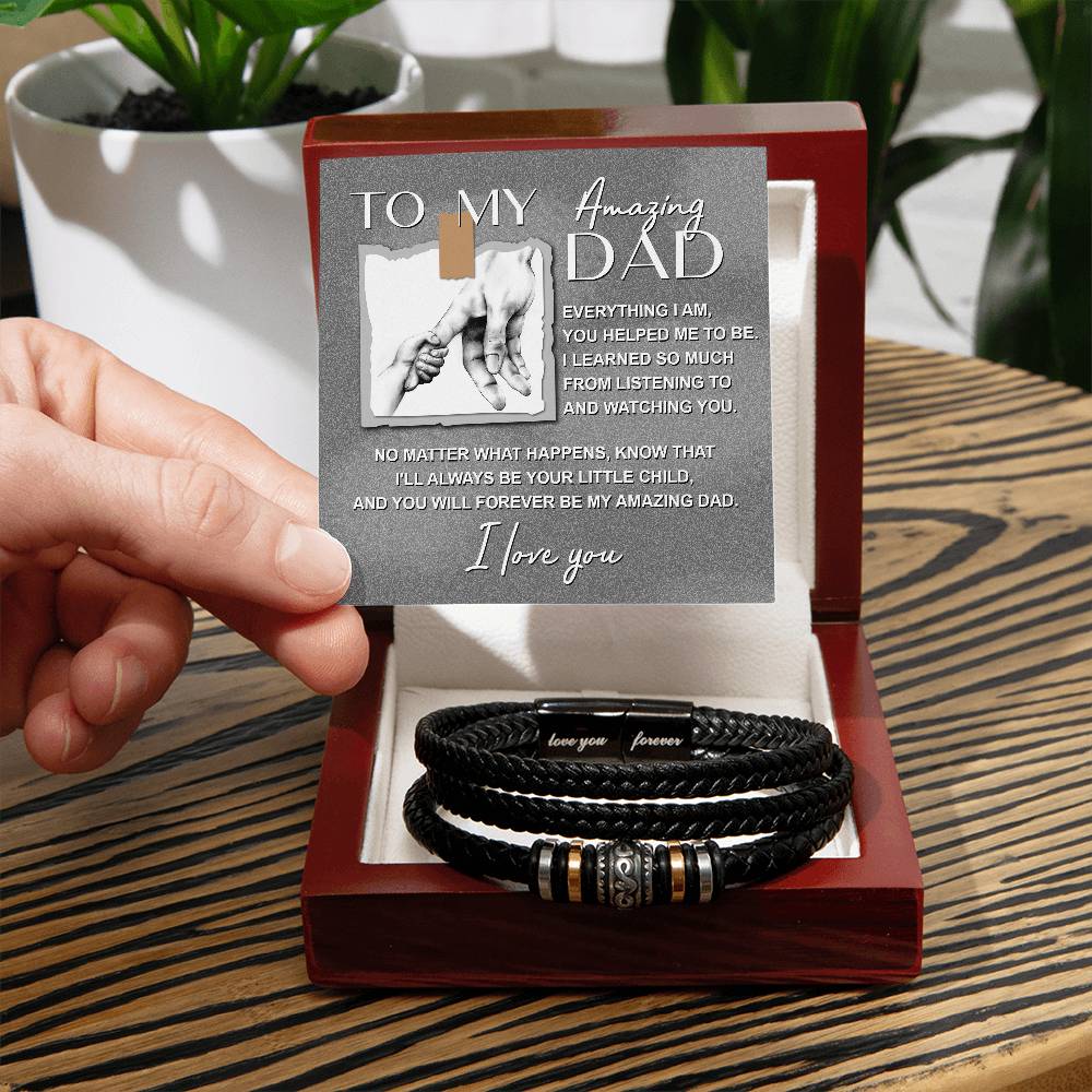 Dad-Always Be Your-Bracelet