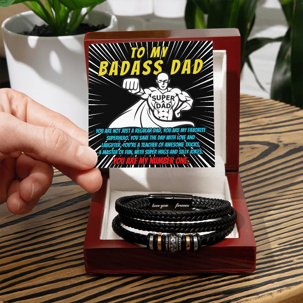 Dad-Favorite Superhero-Bracelet