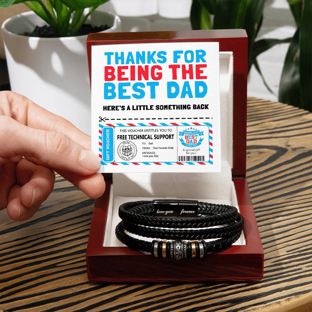 Dad-Gift Voucher-Bracelet