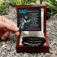 Dad-Thank You For-Bracelet