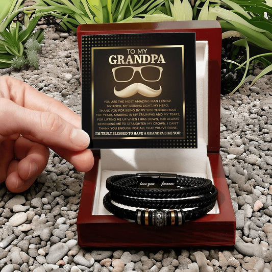 Grandpa-Truly Blessed-Bracelet