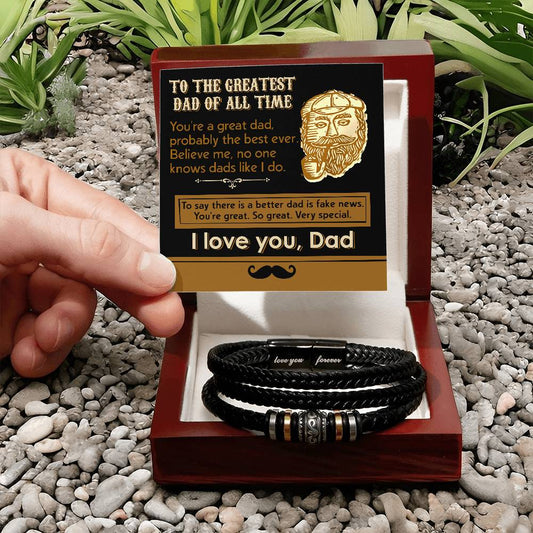 Dad-The Best-Bracelet