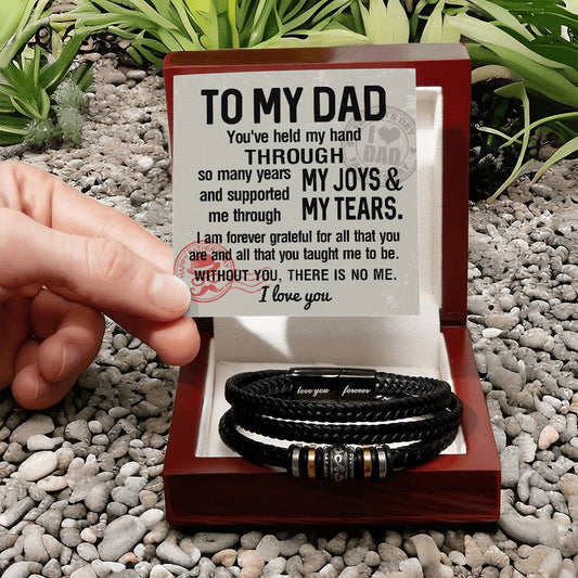 Dad-Held My Hand-Bracelet