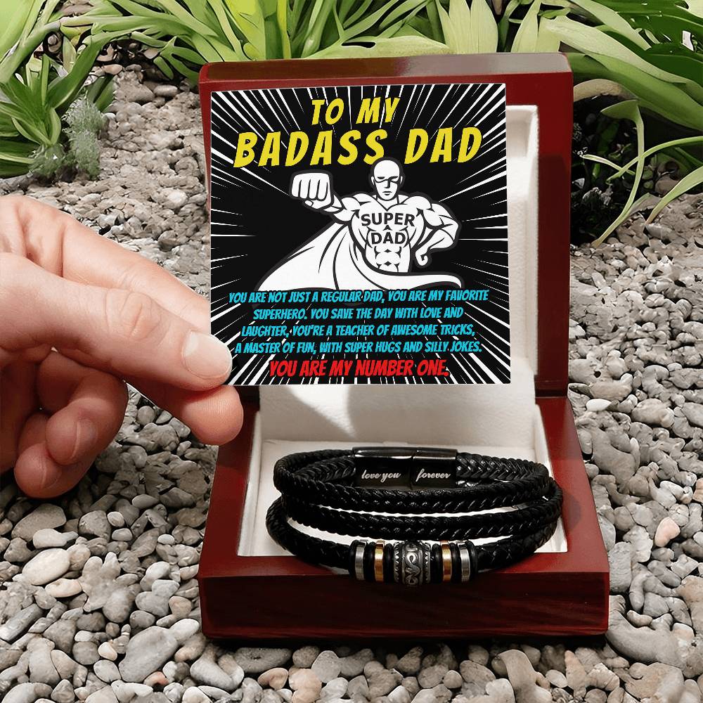 Dad-Favorite Superhero-Bracelet