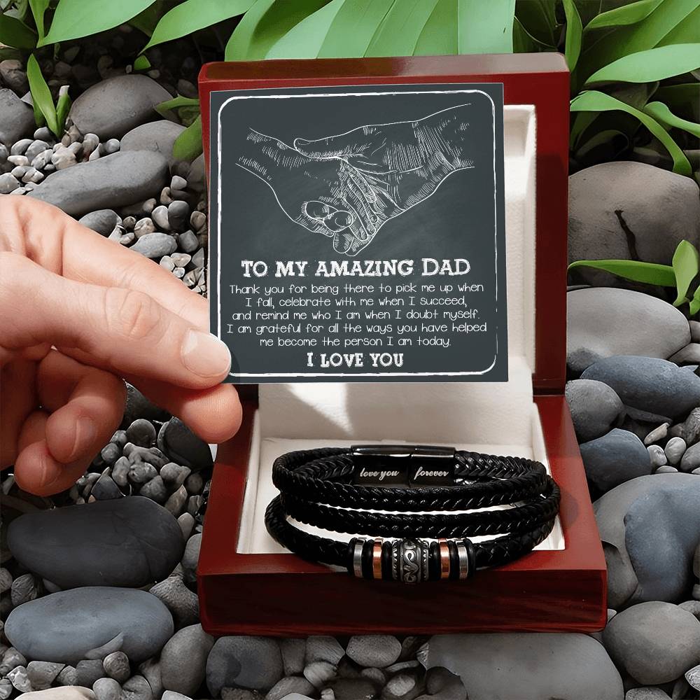 Gift for Amazing Dad - Bracelet