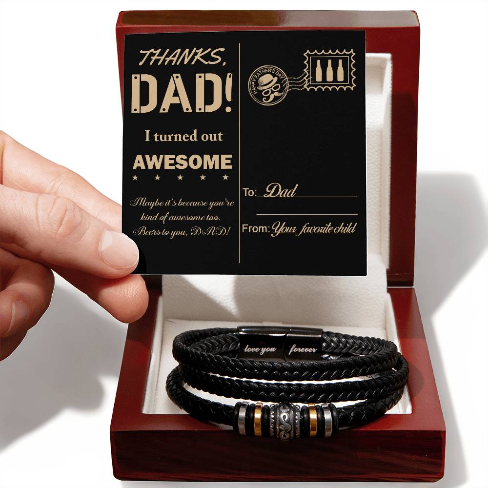 Dad-Kind Of Awesome-Bracelet