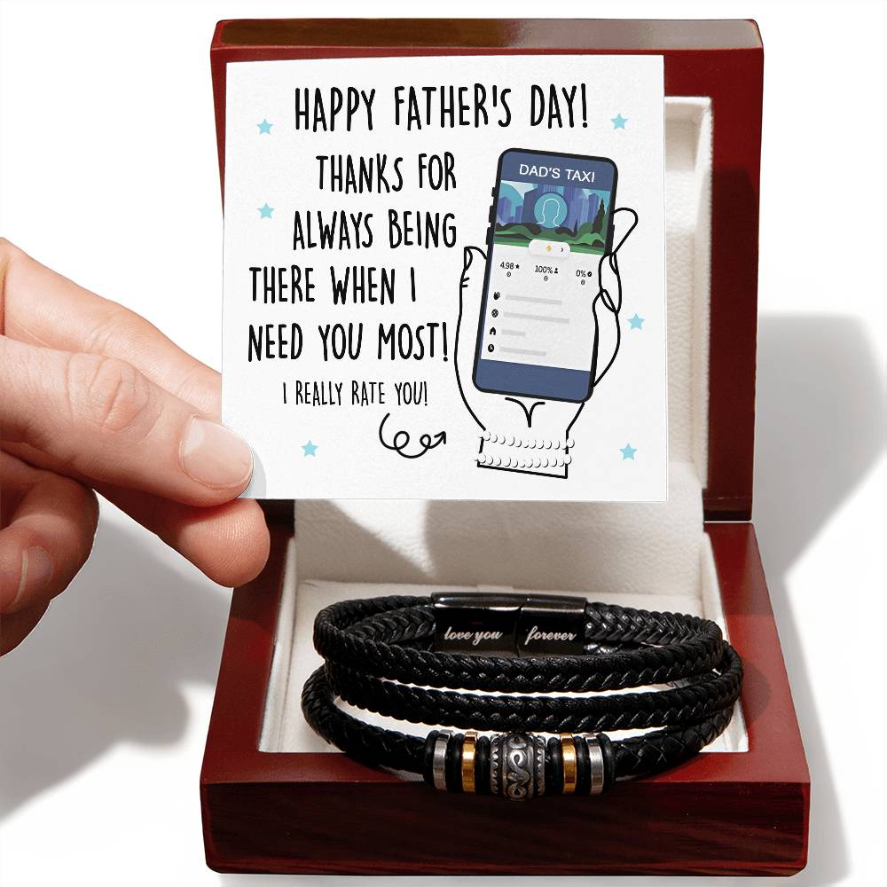 Dad-Dad's Taxi-Bracelet