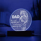 Dad-Reach For You-Circle Acrylic Plaque