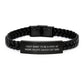 Funny Dilute Calico Cat Dad Gifts - Interlaced Leather Birthday Present from Men to Friends - Image 1