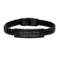 German Shepherd Dog Lover Gifts from Men to Friends, Unique German Shepherd Dog Birthday Unique Gift Ideas, Interlaced Leather Bracelet Quote Life Is Better With A German Shepherd - Image 1