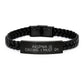 Arizona Calling Funny Quote Interlaced Leather Birthday Unique Gifts for Men from Friends, Unique Arizona Gifts for Him, Engraved Stainless Steel and PU Leather - Image 1