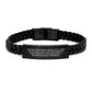 Maintenance Worker Christmas Unique Gifts from Family - Inspirational Interlaced Leather Bracelet for Men, Never Forget the Reason You Became a Maintenance Worker - Image 1