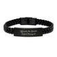 Therapist Gifts from Friends for Graduation Unique Inspirational Interlaced Leather Bracel - Image 1