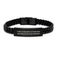 Funny American Bobtail Cat Lover Gifts for Friends Birthday Unique Interlaced Leather Bracelte 'I Like A Handful Of Humans And My American Bobtail' Gifts from Men, Gifts for American Bobtail Cat - Image 1