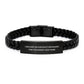 Funny Inspirational Gifts for Aircraft Mechanic Friends from Men Birthday Unique Interlaced Leather Bracelets - Image 1