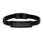 Funny Actuary Gifts from God - Interlaced Leather Bracelet for Strong Women Birthday Unique Gifts from Men to Actuary - Image 1