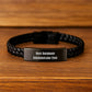 Best Database Administrator Ever Gifts from Friends - Interlaced Leather Bracelet for Database Administrator's Birthday - Inspirational Quote - Image 2