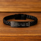 Funny Border Collie Dog Lover Gifts from Men to Sweetheart, Unique Valentine's Unique Gifts for Border Collie Dog Owners, Interlaced Leather Bracelet with Funny Quote - Image 2