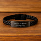 Cool Director Gifts, Funny Quote, Interlaced Leather Bracelet, Graduation Unique Gifts from Friends to Director - Image 2