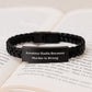 Funny Humor Gifts for Amateur Radio Enthusiasts, Interlaced Leather Bracelet for Graduation, Gifts from Family, Friends, Coworkers, or Men, Women, Gifts for Amateur Radio Lovers - Image 3