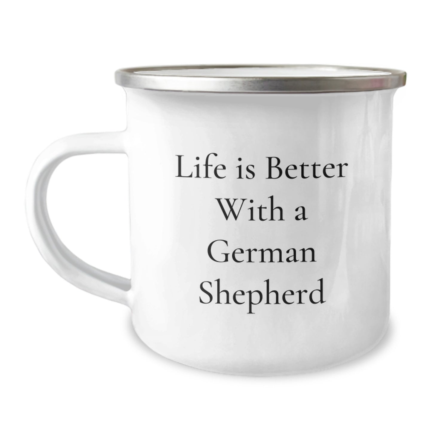 Funny German Shepherd Dog Gifts for Men, Women, Friends, or Family - Camping Mug for German Shepherd Dog Lovers - Birthday Unique Gifts from Men to Women - Image 1
