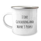 Funny Geocaching Camping Mug Gifts for Geocaching Enthusiasts from Friends, Birthday Unique Gifts for Geocaching Lovers, I Like Geocaching And Maybe 3 People - Image 1