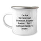Funny Orthopedic Surgeon Gifts for Men Friends Family, Christmas Unique Mugs for Camping Lovers - I'm An Orthopedic Surgeon. I Don't Argue. I Just Explain Why I'm Right. - Image 1