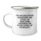 Funny Executive Assistant Gifts for Men Women Coworkers from Friends Family Christmas Unique Mugs with Sarcasm Quote - Image 1
