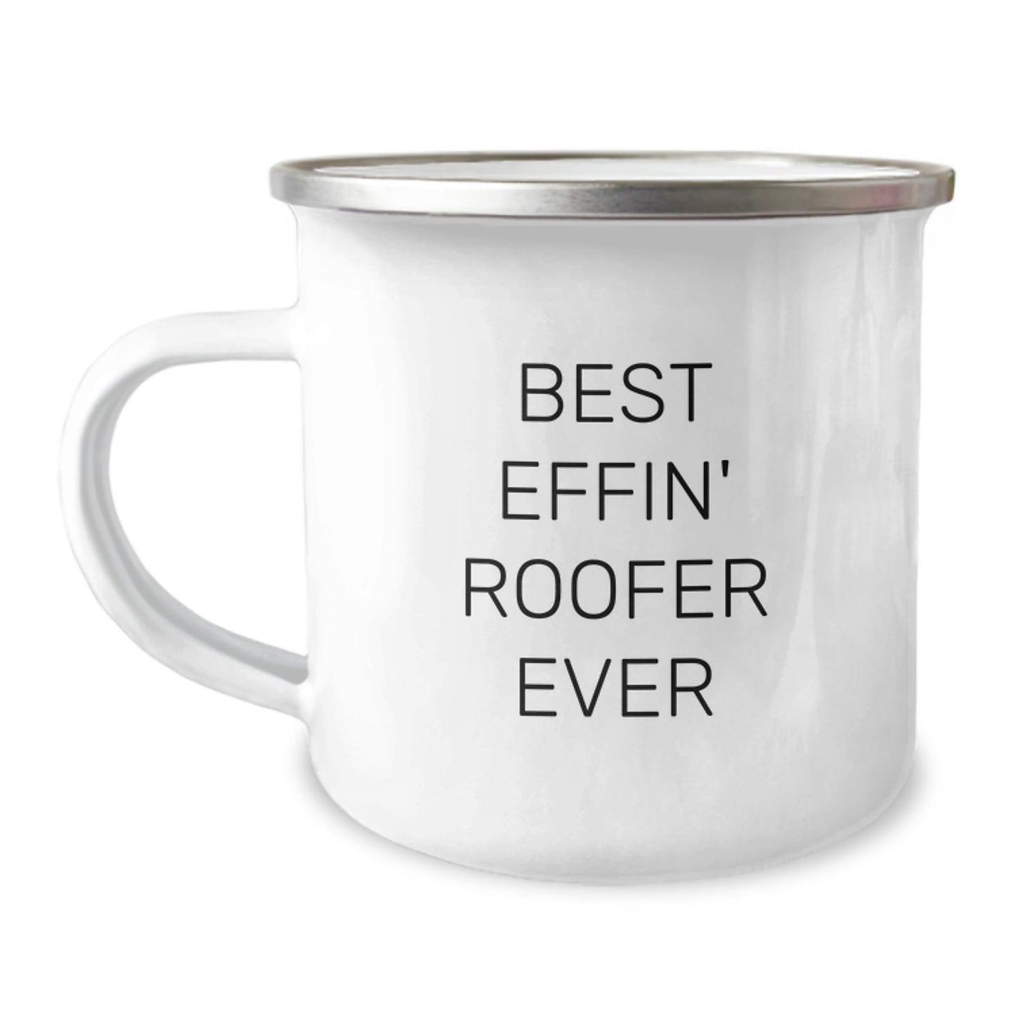 Funny Roofer Gifts - Best Effin' Roofer Ever Christmas Mugs for Men, Unique Camping Mug for Husband, Dad, Co-worker, or Friend - Image 1