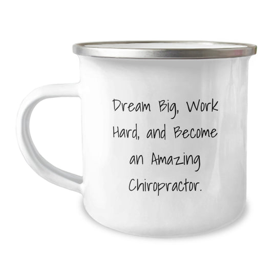 Funny Inspirational Chiropractor Gifts from Family and Friends for Christmas Unique Camping Mug - Image 1
