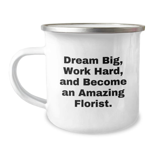 Gifts from Florist Friends for the Amazing Florist in Your Life, Inspirational Camping Mug for Christmas Unique Gifts - Image 1