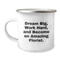 Gifts from Florist Friends for the Amazing Florist in Your Life, Inspirational Camping Mug for Christmas Unique Gifts - Image 1