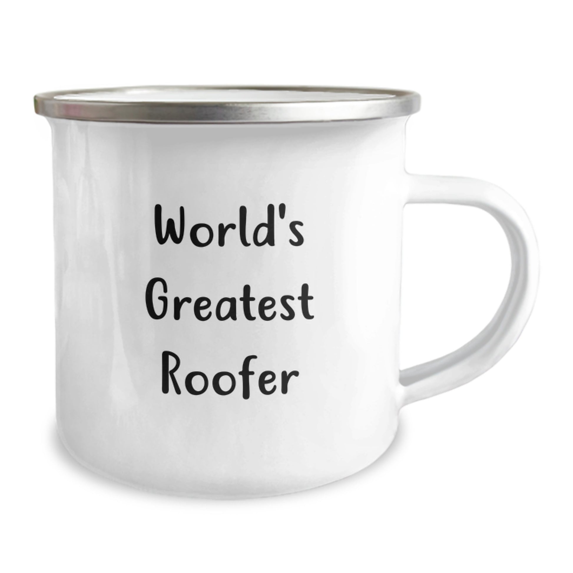 Funny Roofer Gifts from Friends, World's Greatest Roofer Love for Men, Valentine's Unique Camping Mug - Image 2