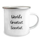 Funny Scientist Gifts for Men - World's Greatest Scientist Birthday Unique Mugs for Scientist Enthusiasts, Camping Mug for Scientist, Gifts from Friends - Image 2