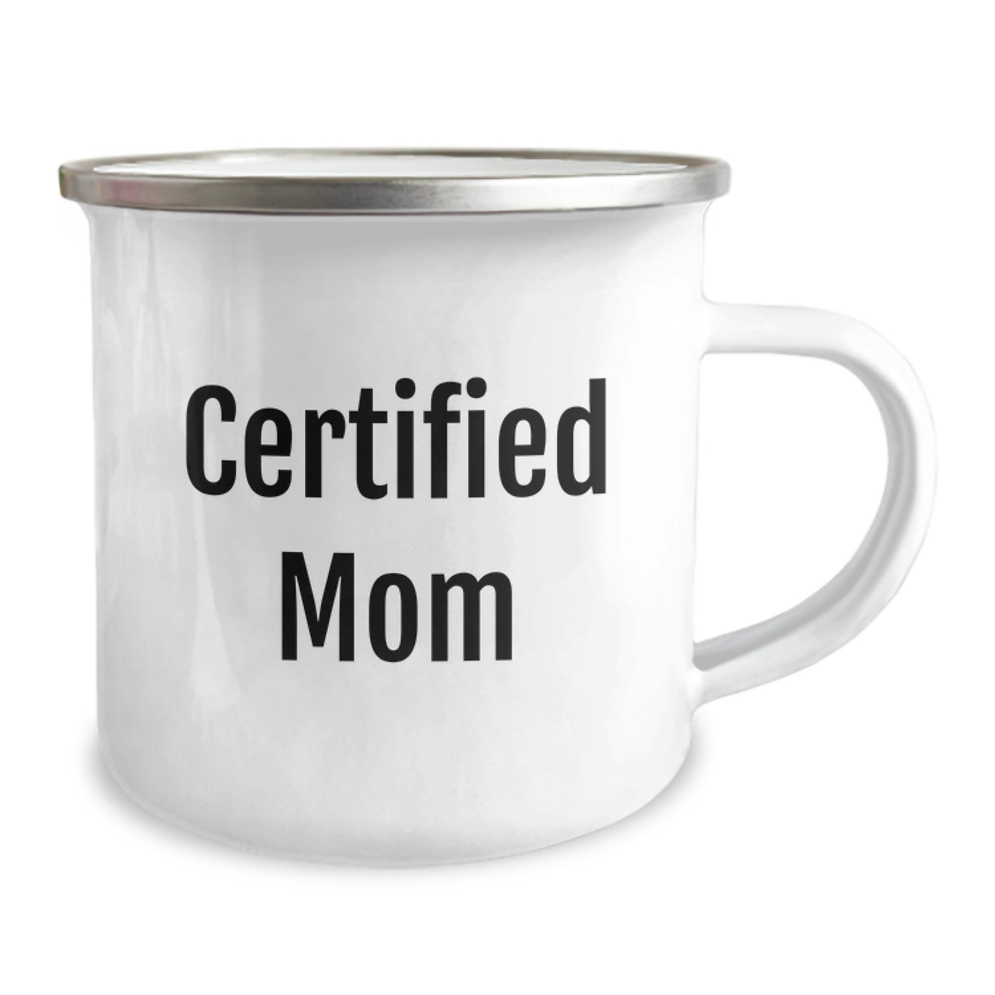 Funny Mom Camping Mug Gifts from Mom to Mom - 'Certified Mom' Quote for Birthday - Image 2