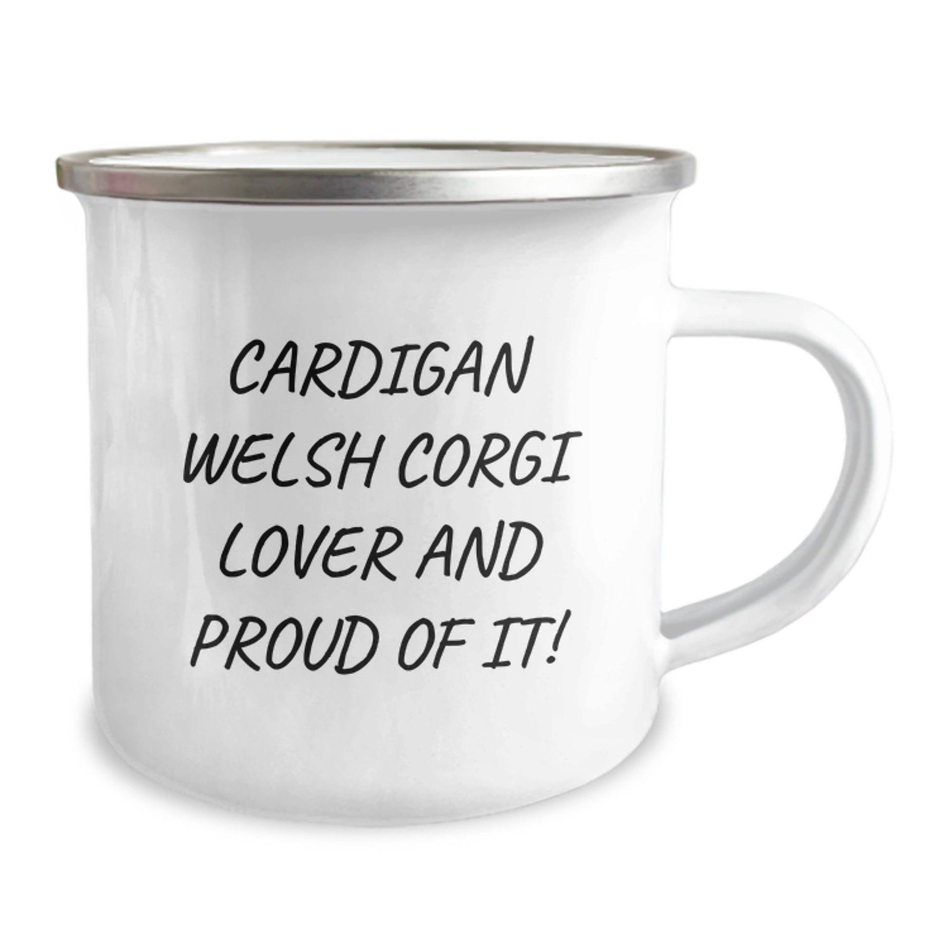 Funny Cardigan Welsh Corgi Dog Lover Gifts - Cardigan Welsh Corgi Dog Camping Mug for Men Valentine's Unique Gifts from Friends - Image 2