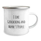 Funny Geocaching Camping Mug Gifts for Geocaching Enthusiasts from Friends, Birthday Unique Gifts for Geocaching Lovers, I Like Geocaching And Maybe 3 People - Image 2