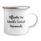 Rescue Worker Christmas Unique Gifts from Friends to Rescue Worker Men Funny Quote - Officially The World's Coolest Rescue Worker Camping Mug - Image 2