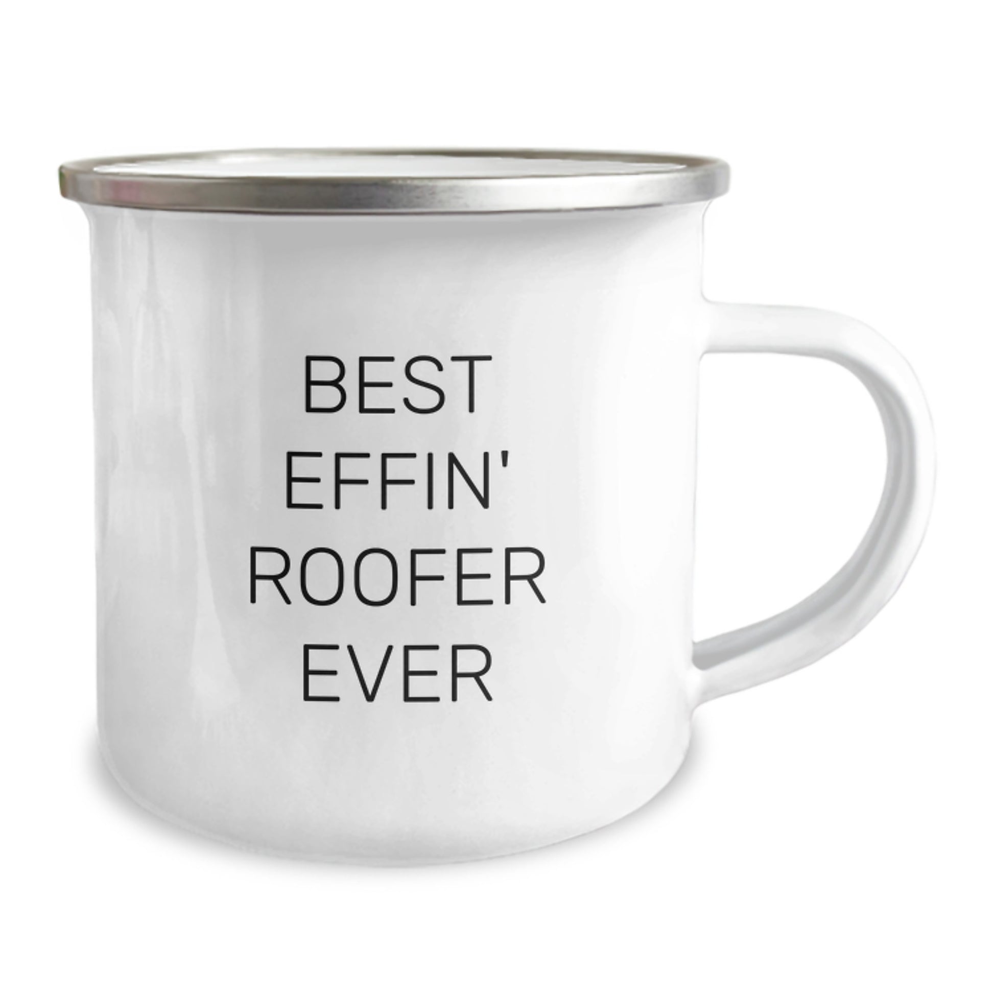Funny Roofer Gifts - Best Effin' Roofer Ever Christmas Mugs for Men, Unique Camping Mug for Husband, Dad, Co-worker, or Friend - Image 2