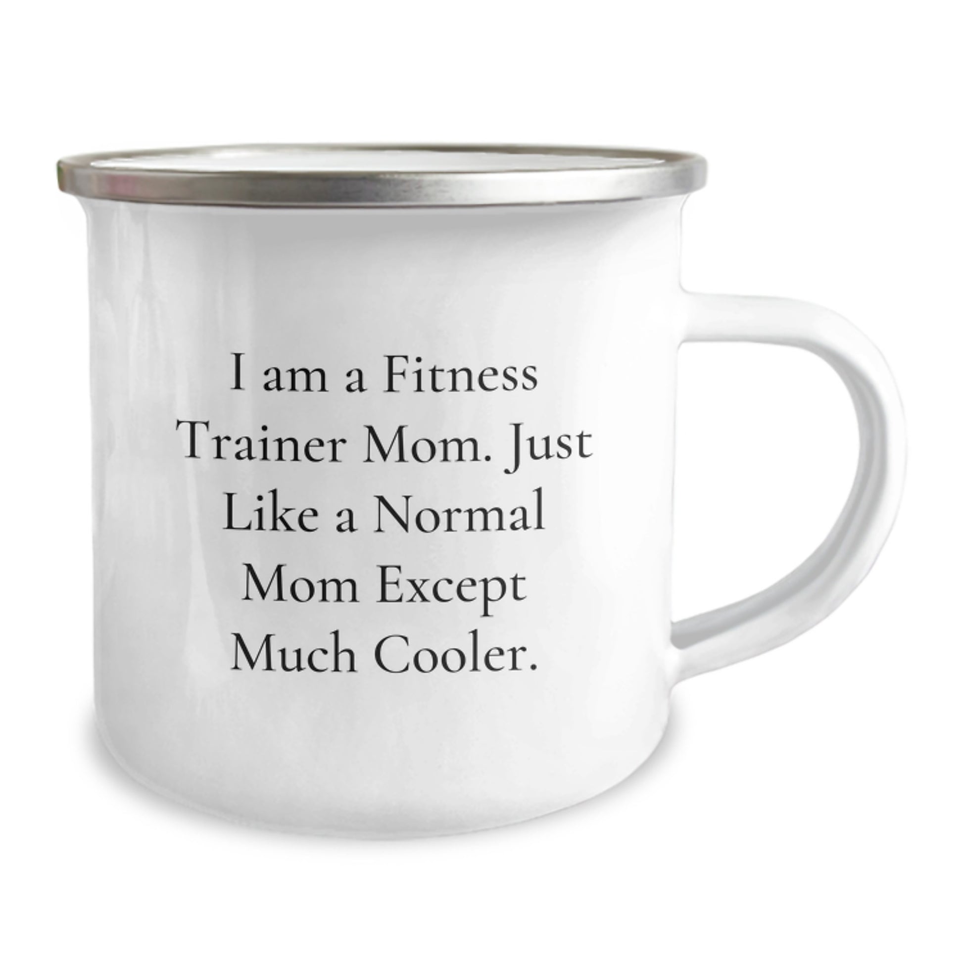 Fitness Trainer Camping Mug Gifts from Mom for Fitness Trainer Friends and Family, Funny Inspirational Quote - Image 2